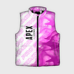 Женский жилет Apex Legends pro gaming: по-вертикали, цвет: 3D-черный