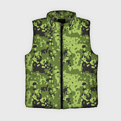 Женский жилет Камуфляж M-84, цвет: 3D-светло-серый