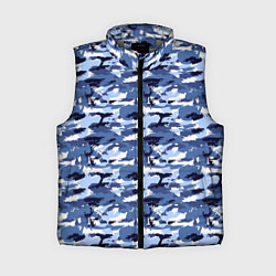 Женский жилет Камуфляж Navi Camo, цвет: 3D-светло-серый