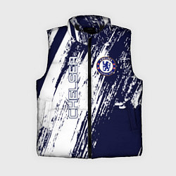 Женский жилет Фк челси, цвет: 3D-черный