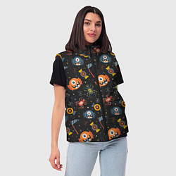 Женский жилет HALLOWEEN ХЭЛЛУИН, цвет: 3D-черный — фото 2