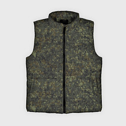 Женский жилет 4 цветная цифра ВКБО, цвет: 3D-черный