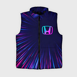 Женский жилет Honda neon speed lines