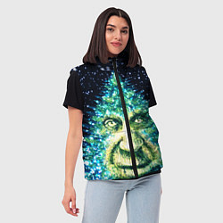 Женский жилет Мудрое Новогоднее Дерево, цвет: 3D-красный — фото 2