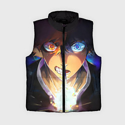 Женский жилет Blue Lock anime, цвет: 3D-черный