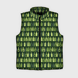 Женский жилет Милитари бутылки разные