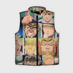 Женский жилет Лицо ГТО, цвет: 3D-черный