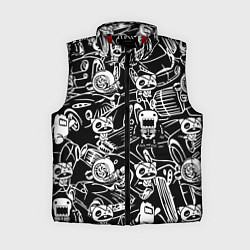 Женский жилет JDM Pattern, цвет: 3D-красный