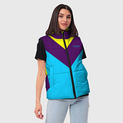 Женский жилет FIRM как в 80х, цвет: 3D-черный — фото 2