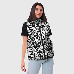 Женский жилет Софт гранж, цвет: 3D-красный — фото 2