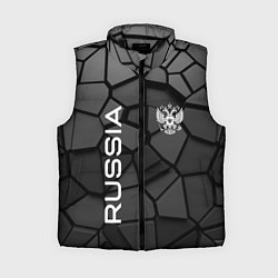 Женский жилет Черная броня Россия, цвет: 3D-черный