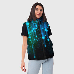 Женский жилет Space - starfall, цвет: 3D-светло-серый — фото 2