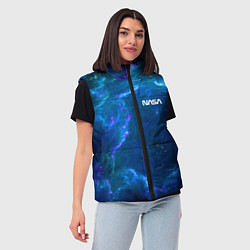 Женский жилет Бескрайний космос - Nasa, цвет: 3D-красный — фото 2