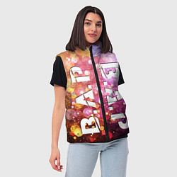 Женский жилет BAP vertical logo, цвет: 3D-черный — фото 2