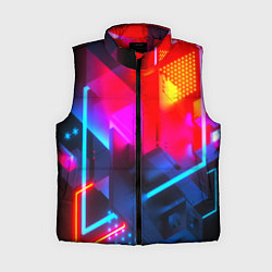 Женский жилет Neon stripes color