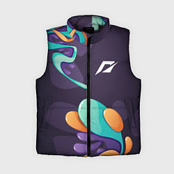 Женский жилет Need for Speed graffity splash, цвет: 3D-черный