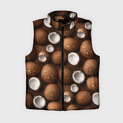 Женский жилет Сочная текстура из кокосов