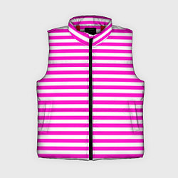Женский жилет Ярко-розовые полосы