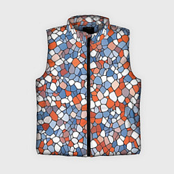 Женский жилет Красочная мозаика