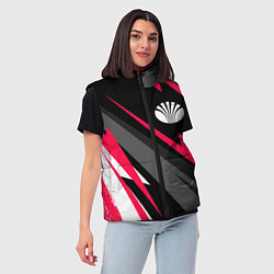 Женский жилет Daewoo fast lines, цвет: 3D-черный — фото 2