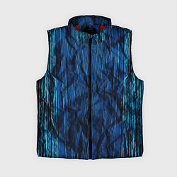 Женский жилет Смешение красок, цвет: 3D-красный