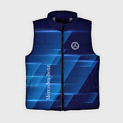 Женский жилет Mercedes Benz sign, цвет: 3D-светло-серый