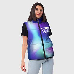 Женский жилет GTA northern cold, цвет: 3D-черный — фото 2