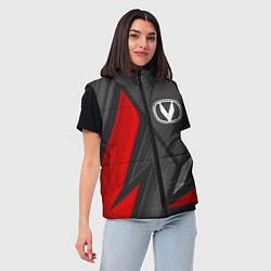Женский жилет Changan sports racing, цвет: 3D-черный — фото 2