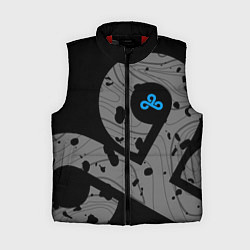 Женский жилет Форма Cloud 9 black, цвет: 3D-красный