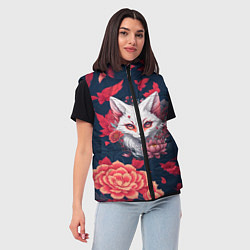 Женский жилет Братец лис, цвет: 3D-черный — фото 2