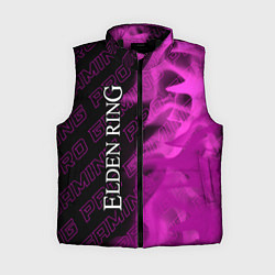 Женский жилет Elden Ring pro gaming: по-вертикали, цвет: 3D-черный
