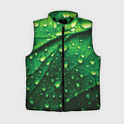 Женский жилет Утренняя роса, цвет: 3D-черный