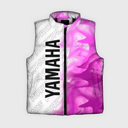 Женский жилет Yamaha pro racing: по-вертикали, цвет: 3D-черный