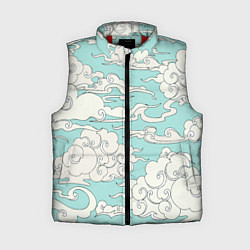 Женский жилет Fly clouds, цвет: 3D-красный