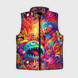 Женский жилет Кислотные чудики
