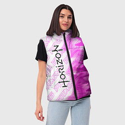 Женский жилет Horizon pro gaming: по-вертикали, цвет: 3D-черный — фото 2