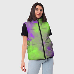Женский жилет Октябрьский шум, цвет: 3D-черный — фото 2