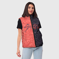 Женский жилет Strey Kids x Anime, цвет: 3D-красный — фото 2