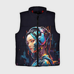 Женский жилет Пилот боевого меха, цвет: 3D-красный