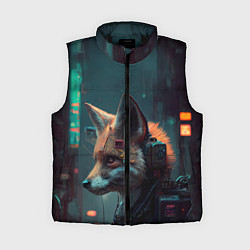 Женский жилет Кибернетический лис