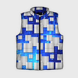 Женский жилет Стальные квадраты