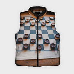 Женский жилет Шашки