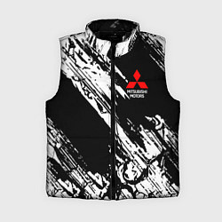 Женский жилет Mitsubishi - белый пятна, цвет: 3D-черный