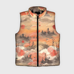 Женский жилет Japen pattern, цвет: 3D-черный