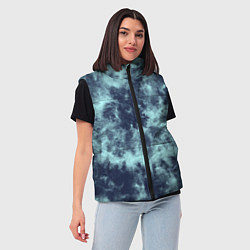 Женский жилет Tie-Dye дизайн, цвет: 3D-черный — фото 2