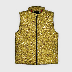 Женский жилет Золотая крошка, цвет: 3D-красный