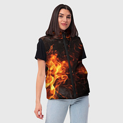 Женский жилет Fire style, цвет: 3D-черный — фото 2