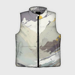 Женский жилет Цвета прованса, цвет: 3D-светло-серый