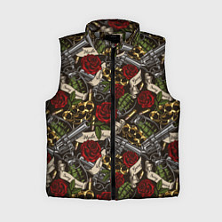 Женский жилет Гангстер, цвет: 3D-светло-серый