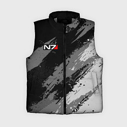 Женский жилет N7 - mass effect monochrome
